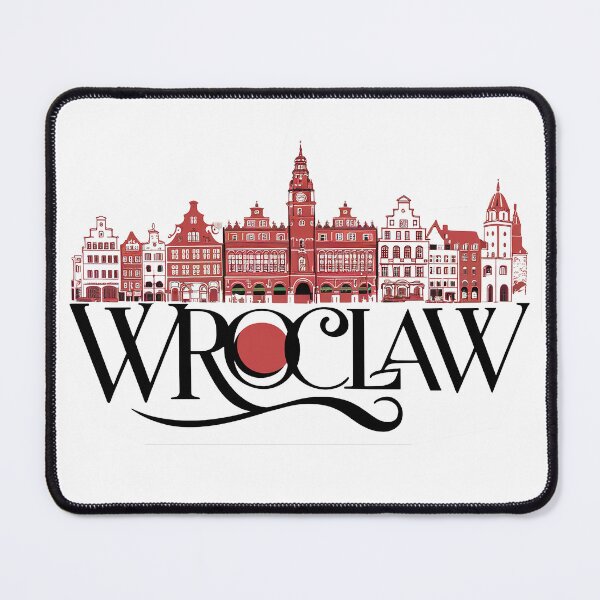 Item preview, Wroclaw | Wroclove | Sticker | Poster | City | Poland designed and sold by RedCircleArt.