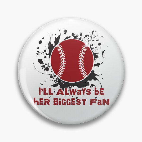 Item preview, Her biggest fan - Baseball designed and sold by MDesign8.