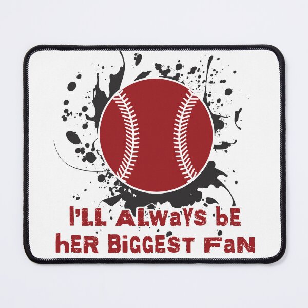 Item preview, Her biggest fan - Baseball designed and sold by MDesign8.