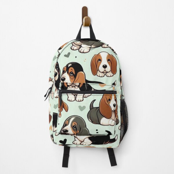 Item preview, Playful Basset Hounds designed and sold by Wags & Tails.