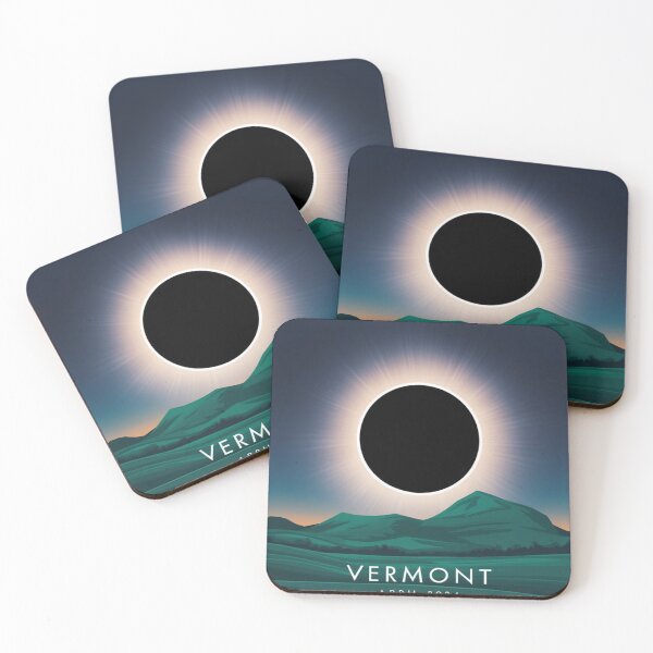 Item preview, Vermont Eclipse 2024: Celestial Harmony designed and sold by pr1me-shop.