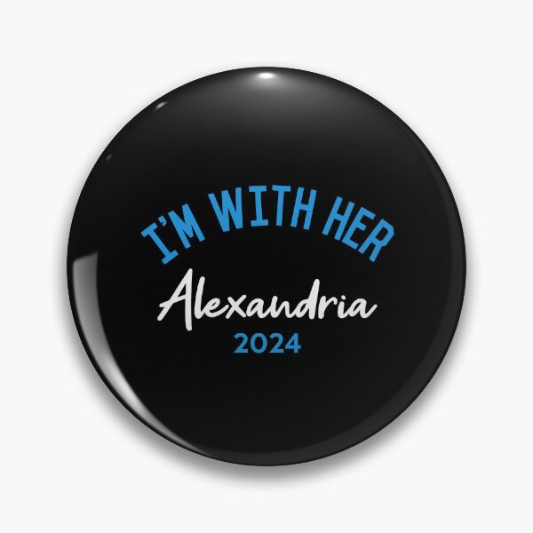 Item preview, I'm With Her Alexandria Ocasio-Cortez 2024 designed and sold by flippinsg.