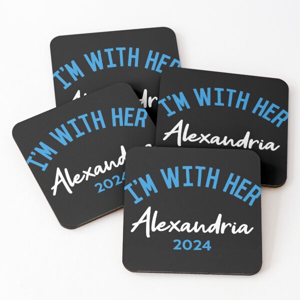 Item preview, I'm With Her Alexandria Ocasio-Cortez 2024 designed and sold by flippinsg.