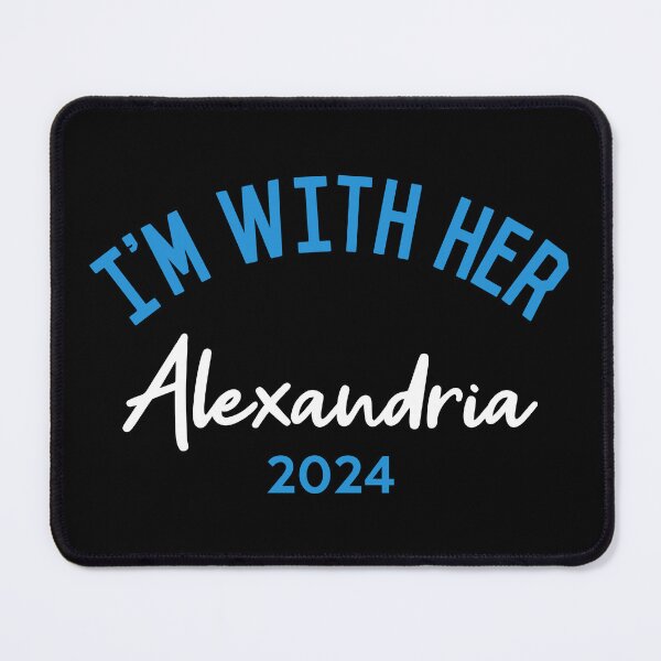 Item preview, I'm With Her Alexandria Ocasio-Cortez 2024 designed and sold by flippinsg.