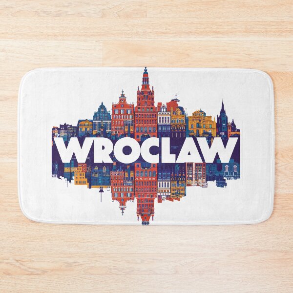 Item preview, Wroclaw | Wroclove | Sticker | Poster | City | Poland designed and sold by RedCircleArt.
