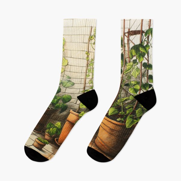 Item preview, balcony plants designed and sold by PricklyPeanut.