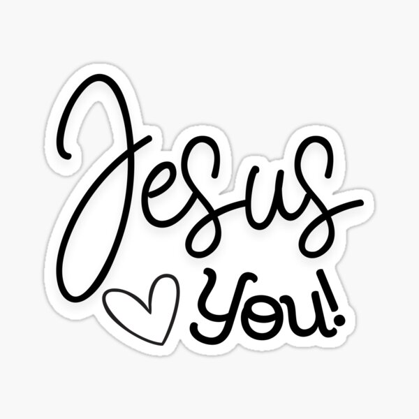 Item preview, Jesus Loves You (minimalist) designed and sold by Wordsofjoy.