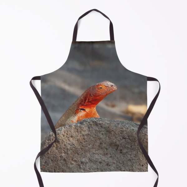 Item preview, Red Lizard on Stone designed and sold by SafariByMarisa.