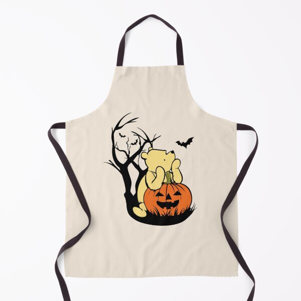 Item preview, Classic Halloween Winnie the Pooh Bear with Pumpkin Sticker designed and sold by Cristina Galerina.