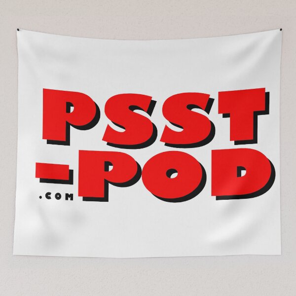 Item preview, PSST-POD.com (red) designed and sold by Yoho-ka Press.