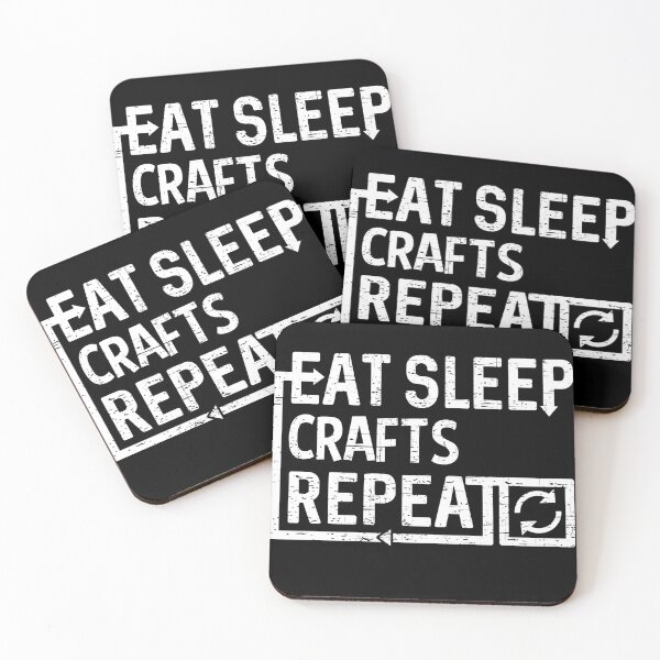 Item preview, Eat Sleep Crafts designed and sold by flippinsg.