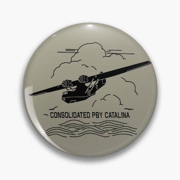Item preview, Consolidated PBY Catalina Flying Clouds Over Ocean designed and sold by MilitaryMart.