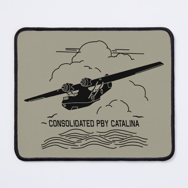 Item preview, Consolidated PBY Catalina Flying Clouds Over Ocean designed and sold by MilitaryMart.