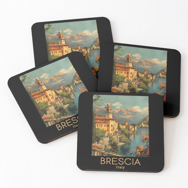 Item preview, A Vintage Travel Art of Brescia - Italy  designed and sold by GoodOldVintage.