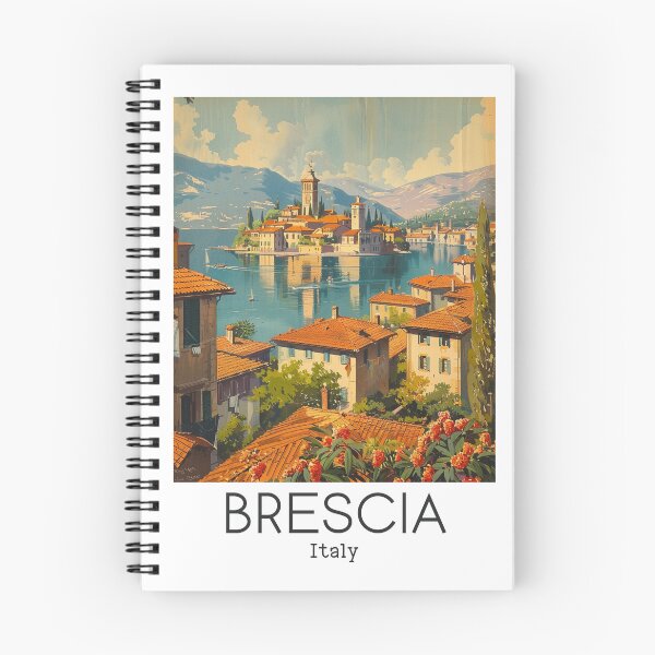 Item preview, A Vintage Travel Art of Brescia - Italy  designed and sold by GoodOldVintage.