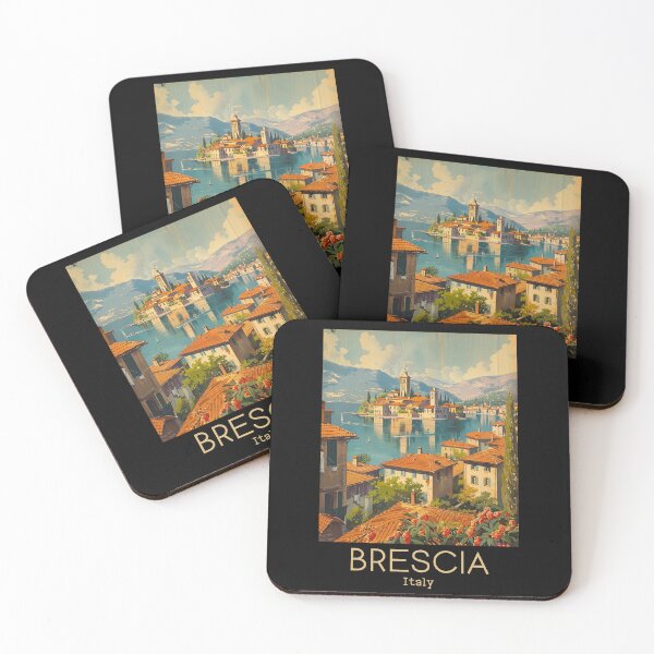 Item preview, A Vintage Travel Art of Brescia - Italy  designed and sold by GoodOldVintage.