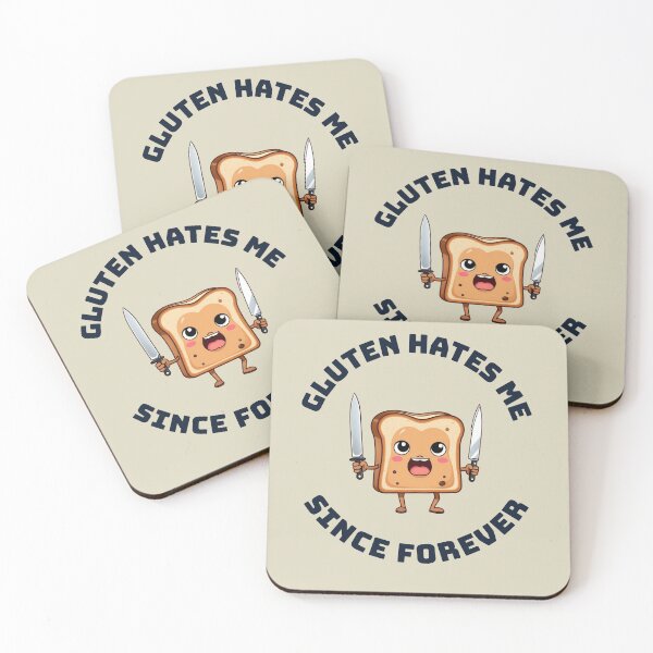Item preview, Gluten Hates Me Since Forever – Funny Gluten-Free Celiac Awareness Shirt designed and sold by PNW Tees & More.