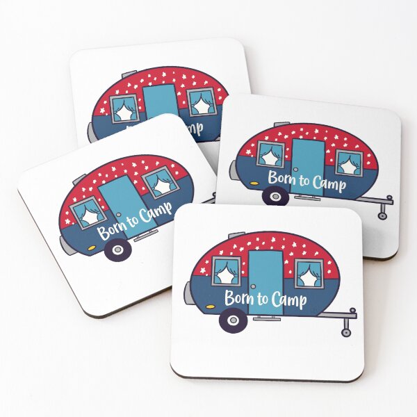 Item preview, Born to Camp designed and sold by RooBooCo.