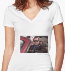 Michael Scott Women's Fitted V-Neck T-Shirt