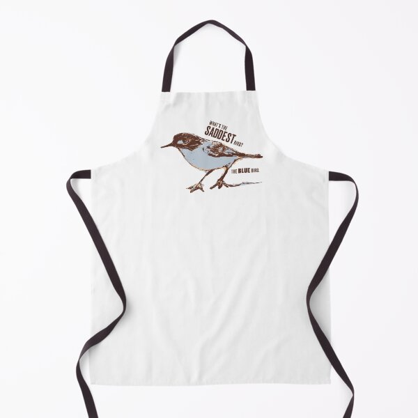 Item preview, Abstract Bluebird Pun designed and sold by Kara Draws.