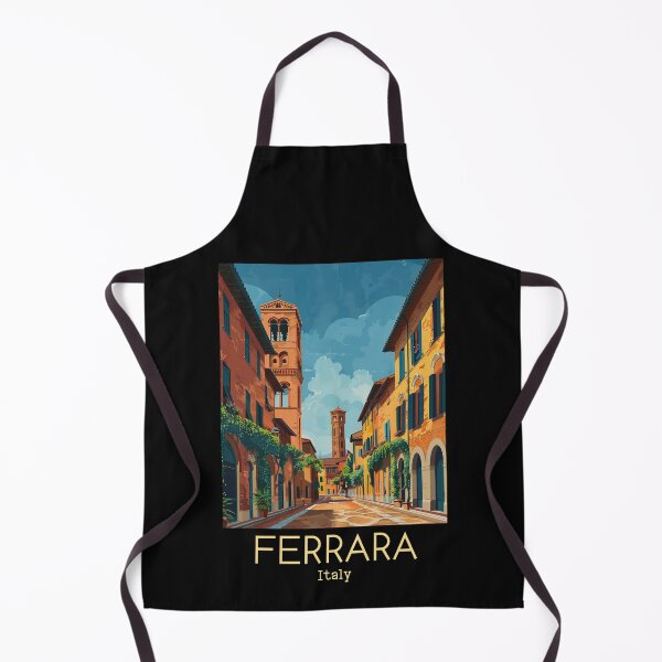 Item preview, A Vintage Travel Art of Ferrara - Italy designed and sold by GoodOldVintage.