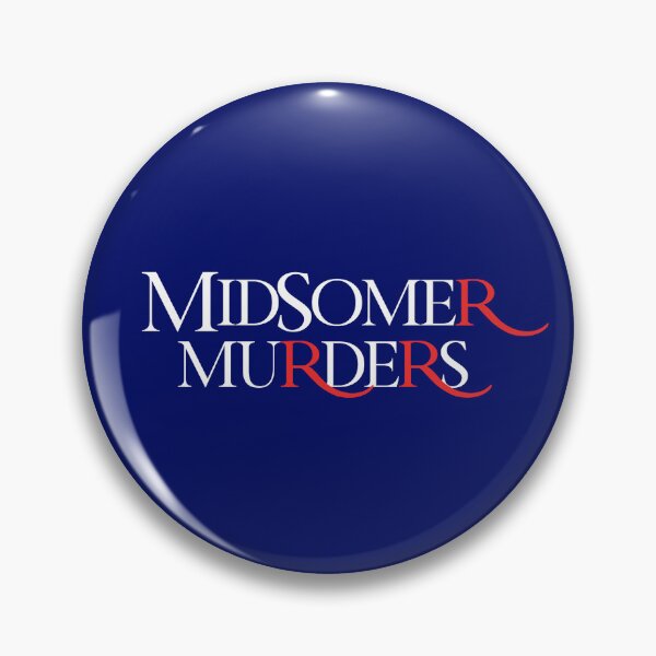 Item preview, Midsomer Logo RRRed (on Navy) designed and sold by PawsitiveMum3.