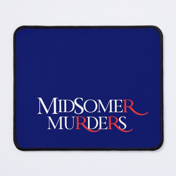 Item preview, Midsomer Logo RRRed (on Navy) designed and sold by PawsitiveMum3.