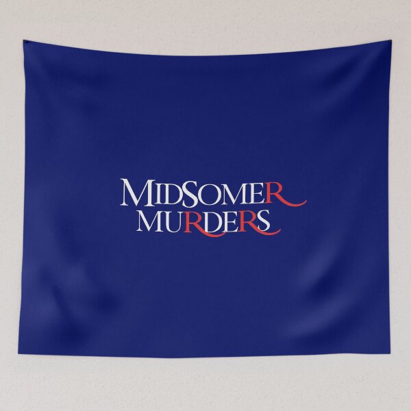 Item preview, Midsomer Logo RRRed (on Navy) designed and sold by PawsitiveMum3.