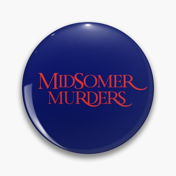 Item preview, Midsomer Logo Red (on Navy) designed and sold by PawsitiveMum3.