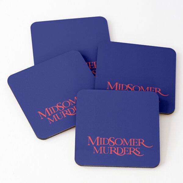 Item preview, Midsomer Logo Red (on Navy) designed and sold by PawsitiveMum3.