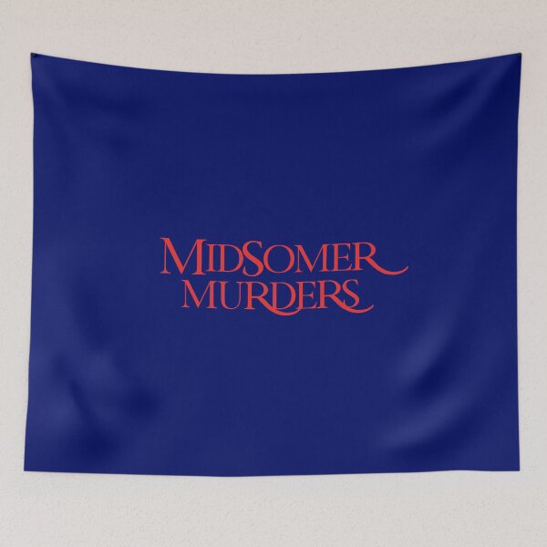 Item preview, Midsomer Logo Red (on Navy) designed and sold by PawsitiveMum3.