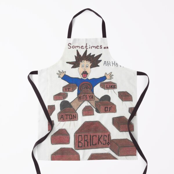 Item preview, Sometimes it Hits Ya Like a Ton of Bricks! By AmberJoyLiem (In The Colors of Amber) designed and sold by AmberJoyLiem.