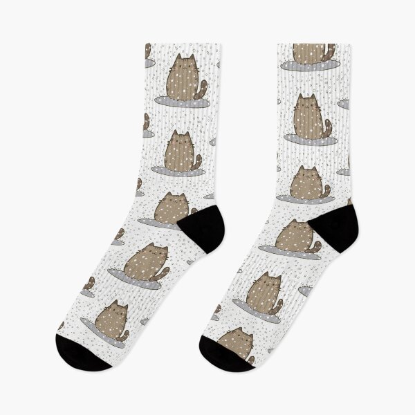 Item preview, Cute cat in snow designed and sold by adamcr.