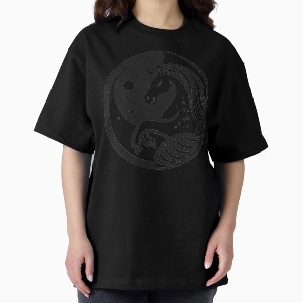 Aperçu de l'œuvre Poney Zen Mysticisme oriental créée et vendue par silklotus.