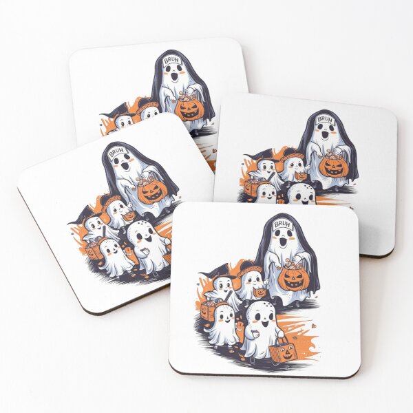 Item preview, Bruh Ghost Halloween Cute Ghost Trick Or Treat Candy Kids designed and sold by SztylishDesigns.