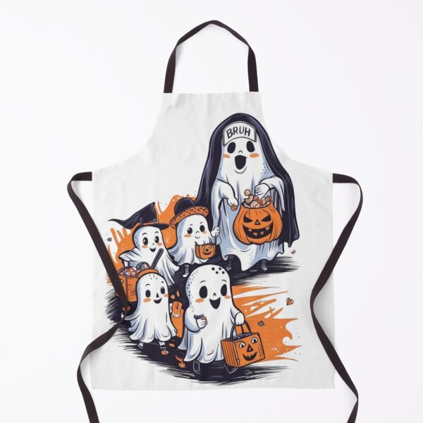 Item preview, Bruh Ghost Halloween Cute Ghost Trick Or Treat Candy Kids designed and sold by SztylishDesigns.
