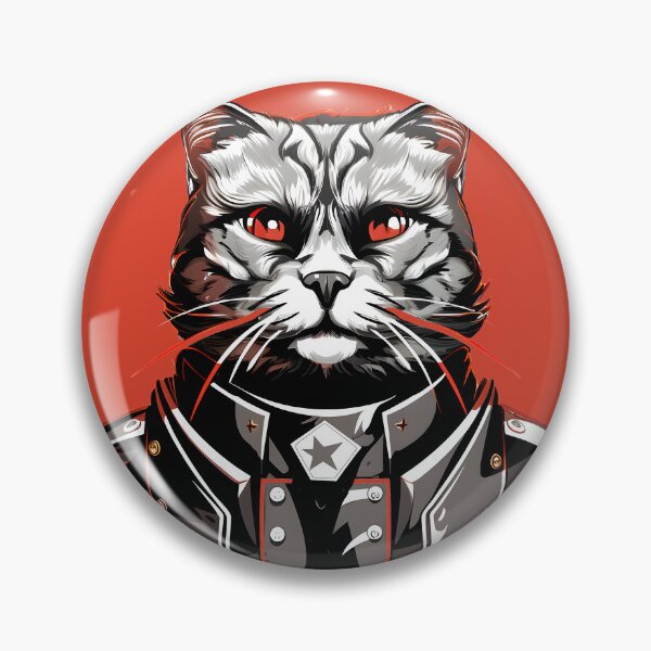 Item preview, Commanding Military Cat General designed and sold by Animalistawear.
