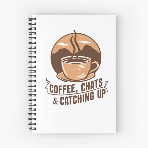 Item preview, Coffee, chats, catching up designed and sold by mood-draftsman.