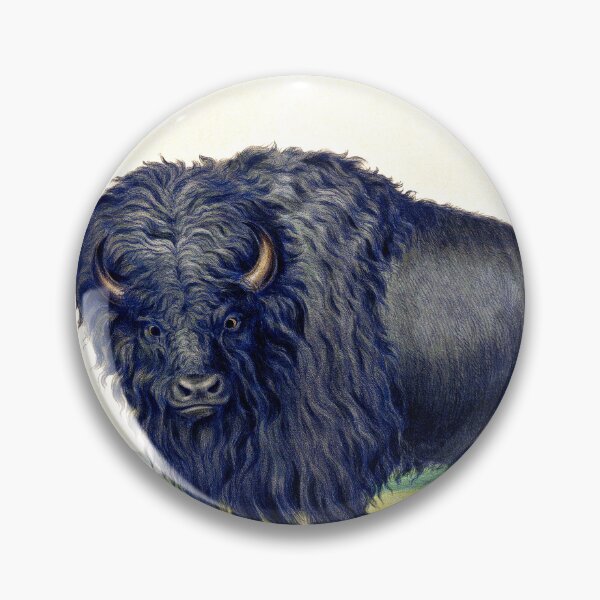 Item preview, American Buffalo 1844 George Catlin designed and sold by RocketshipRetro.
