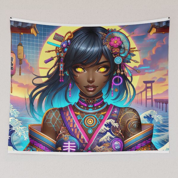 Item preview, Neon Wave designed and sold by The Journey Ain't Mid.