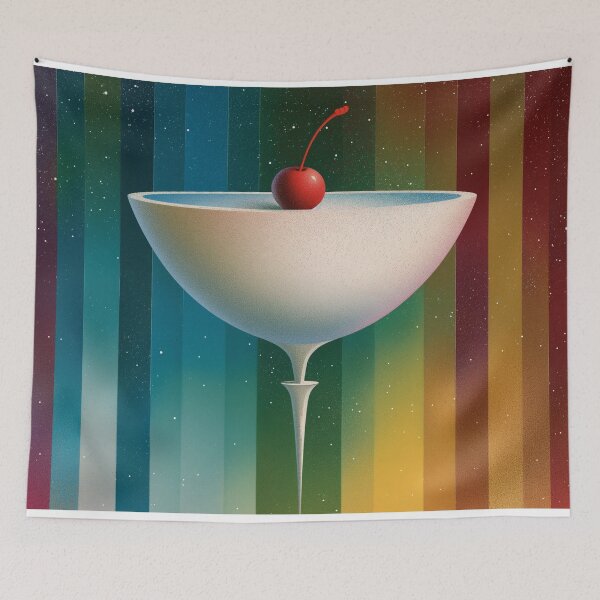 Item preview, cherry martini designed and sold by PricklyPeanut.
