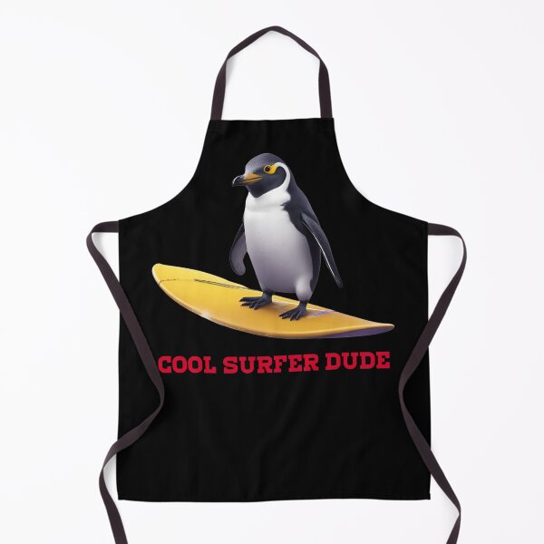 Item preview, Cool Surfer Penguin Dude designed and sold by pUNKnown.