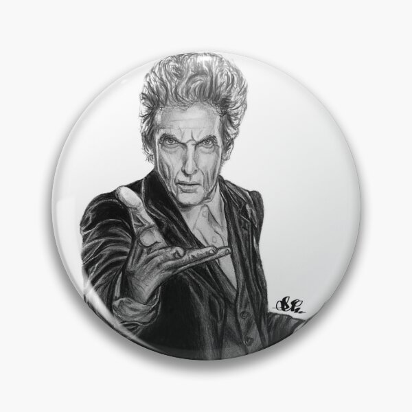 Item preview, Doctor Who Duodécimo Doctor Dibujo Merchandise designed and sold by SCRartsyboi.