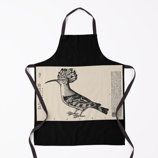 Item preview, Hoopoe Bird 16th Century, Historia Animalium designed and sold by RocketshipRetro.