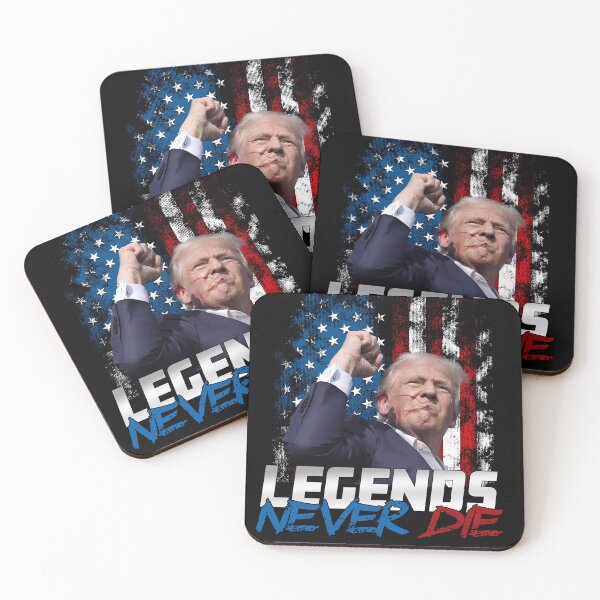 Item preview, Legends Never Die - President Donald J. Trump designed and sold by UnderZenith.