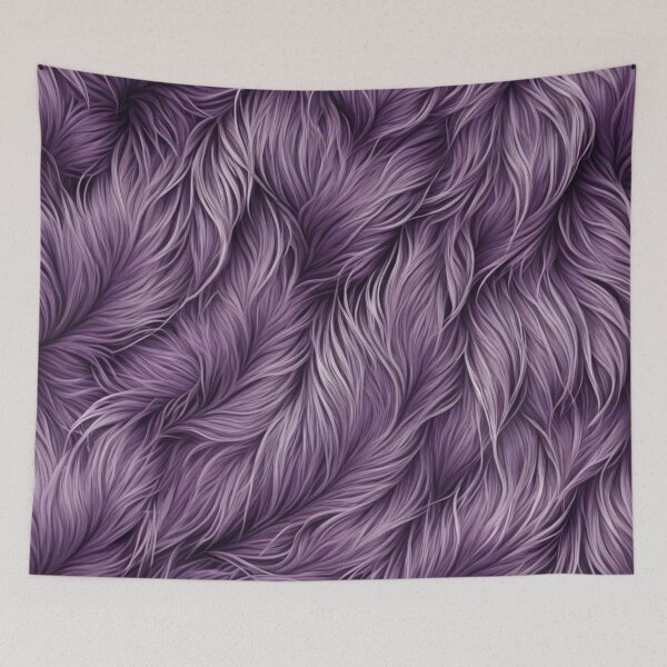 Item preview, Abstract Purple Faux Fur Pattern designed and sold by calibrit.