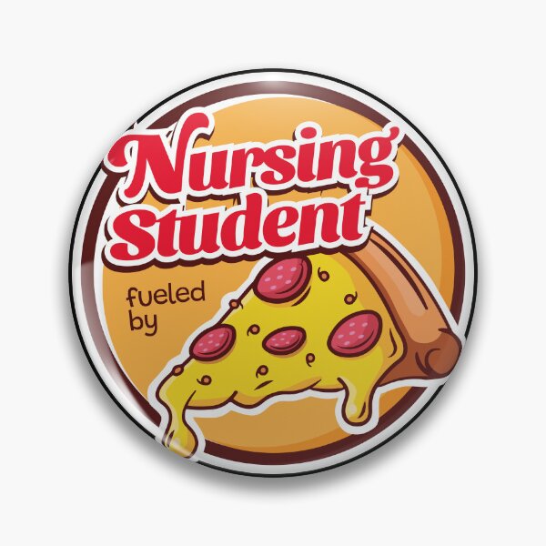 Item preview, Nursing Student Fueled by Pizza designed and sold by MaryAller.