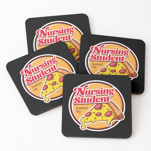 Item preview, Nursing Student Fueled by Pizza designed and sold by MaryAller.