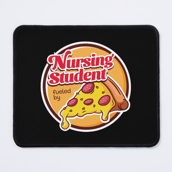 Item preview, Nursing Student Fueled by Pizza designed and sold by MaryAller.