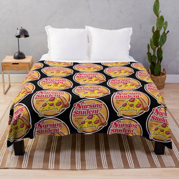 Item preview, Nursing Student Fueled by Pizza designed and sold by MaryAller.